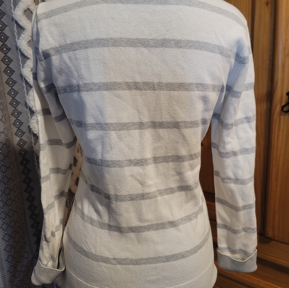 Nautica Striped Long Sleeve Sweater - Picture 5 of 6